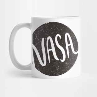 NASA Galaxy Circle Mug